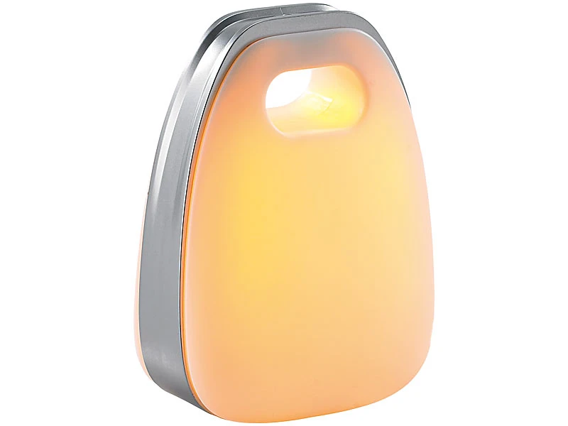 Lunartec Tischlampe Akku Kabellos:Designer-Akku-LED-Deko- & Leselicht - Warmweiß – Bild 3