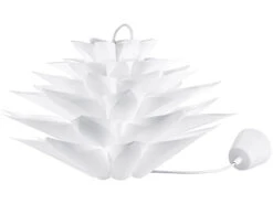 Carlo Milano Hängeleuchte:Moderne Deckenleuchte In Seerosenform, 28 X 55 Cm