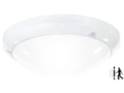 Luminea Leuchte Bewegungsmelder:High-Power LED-Lampe Mit Radar-Bewegungssensor, 16 Watt, IP44
