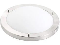 Luminea Deckenlampe E27 Fassung:Deckenleuchte, IP44, Mit Fassung E27, Max. 60 W, Ø 31 Cm