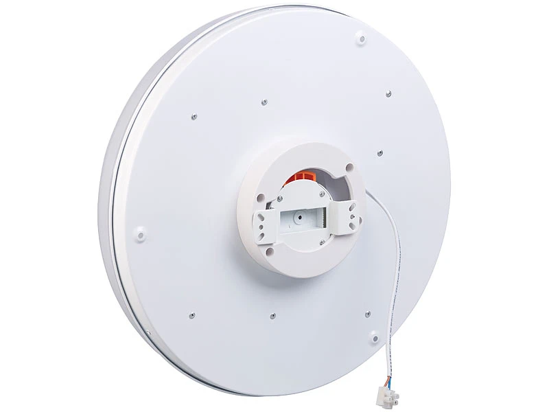 Luminea Home Control Deckenleuchte Alexa:LED-Deckenleuchte RGB + CCT, Mit WLAN, App Und Sprachsteuerung – Bild 7