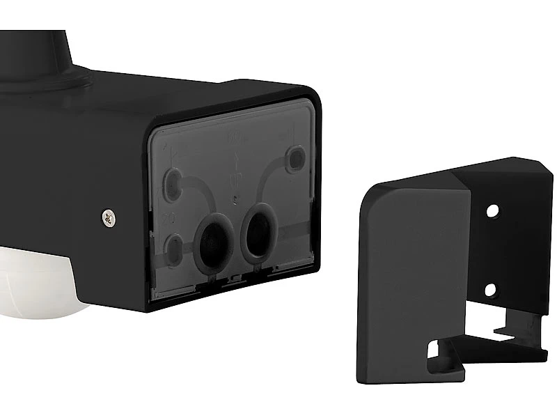 Lunartec Außenleuchte:LED-Außenstrahler Mit PIR-Bewegungssensor, 2.200 Lm, Weiß, 30 W, IP65 – Bild 9