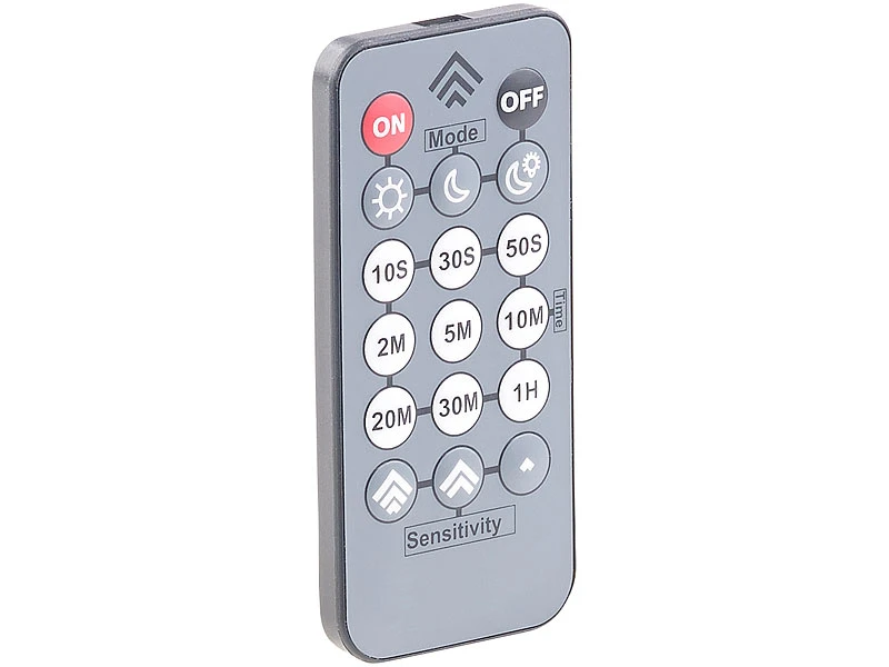 Luminea Aussenstrahler:Wetterfester LED-Fluter, Radar-Bewegungssensor, Fernbedienung, 10 W – Bild 4