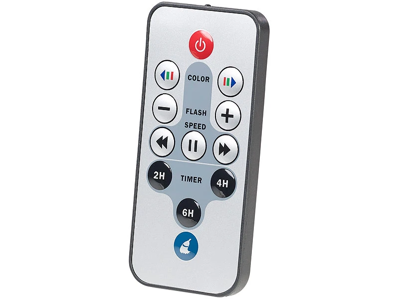 Lunartec Sternenprojektor:Laser-Projektor Mit 12 LEDs, 8 Licht-Effekte, Timer, Fernbed., IP65 – Bild 6