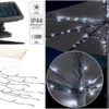 Luminea Schirmbeleuchtung:Solar-LED-Sonnenschirm-Lichterkette Mit 8 Strängen Und 72 LEDs, IP44
