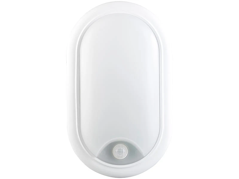 Luminea LED Kellerleuchte:LED-Feuchtraumleuchte, Bewegungssensor, 1.050 Lm, 15 W, IP44, IK08 – Bild 7