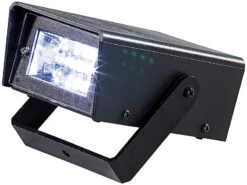 Lunartec Stroboskop:LED-Disco-Strobe Mit Batteriebetrieb