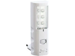Lunartec LED Mückenstecker:Steckdosen-Nachtlicht Mit Mückenstecker, Bis 15 M²