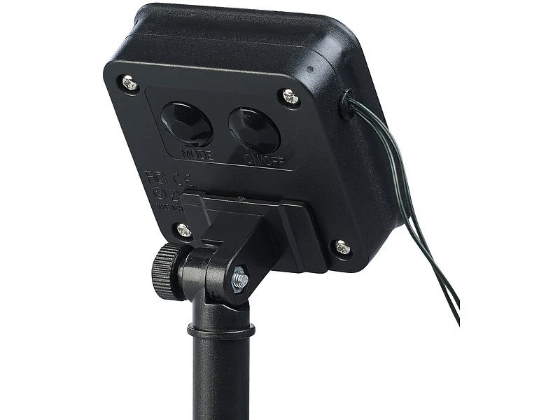 Lunartec Lichterkette Außen:Solar-Lichterkette, 200 Warmweiße LEDs, 8 Modi, 22 M, Dämmerungssensor – Bild 8