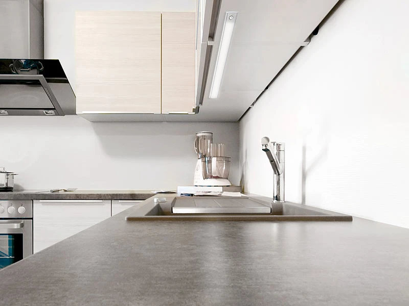 Lunartec Leuchten:2er-Set Akku-LED-Lichtleiste, Licht- & Bewegungssensor, Tageslichtweiß – Bild 5