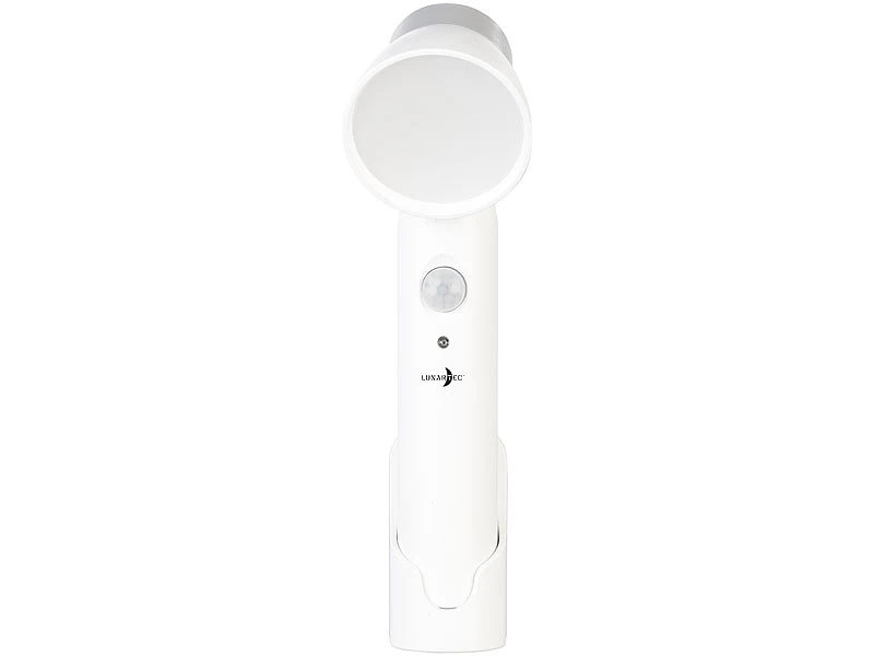 Lunartec Treppenleuchte:3in1-Multifunktions-Leuchte & Nachtlicht Mit Akku, 100 Lm, PIR-Sensor – Bild 10