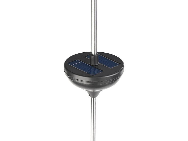 Lunartec Solar-LED-Gartenlampe:2er-Set Garten-Solar-Lichtdekos Mit Je 120 LEDs, Kupferdraht, IP44 – Bild 7