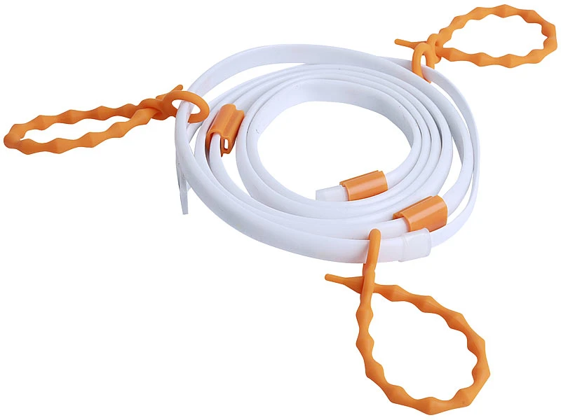 Lunartec USB Licht:2er-Set 2in1-Outdoor-USB-LED Lichtschläuche, Je 45 LED, 315 Lm, IP67 – Bild 15