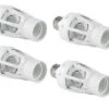 Lunartec Bewegungsmelder E27:Lampenfassung Mit 360°-PIR-Bewegungssensor, E27, 4er-Set