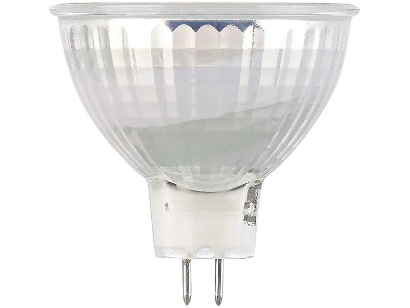 Luminea Gu5.3 Beleuchtung:18er-Set LED-Spot Mit Glasgehäuse GU5.3, 6 W, 500 Lm, 3000 K, F – Bild 3