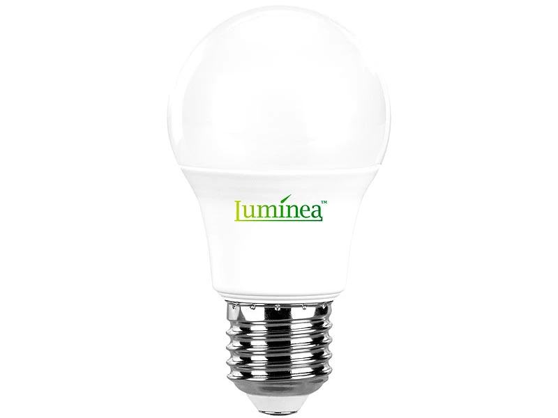 Luminea Glühlampen:3er-Set LED-Lampen E27, 8 W (ersetzt 75 W), 806 Lumen, Warmweiß – Bild 3