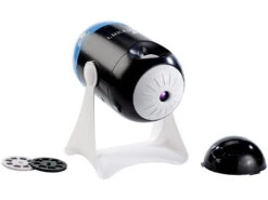 Lunartec Stern Projektor:2in1-Sternenhimmel- Und Bilder-Projektor "Weltallzauber", 26 Vorlagen