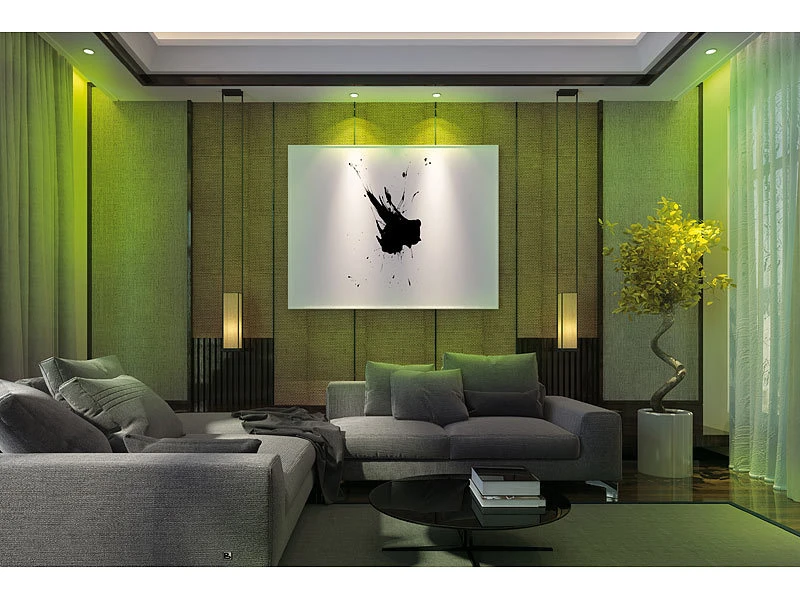 Luminea Home Control GU10 Smart:8er-Set WLAN-RGB/CCT-Glas-Lampe, GU10, Für Siri, Alexa & GA, 4,5 W – Bild 15