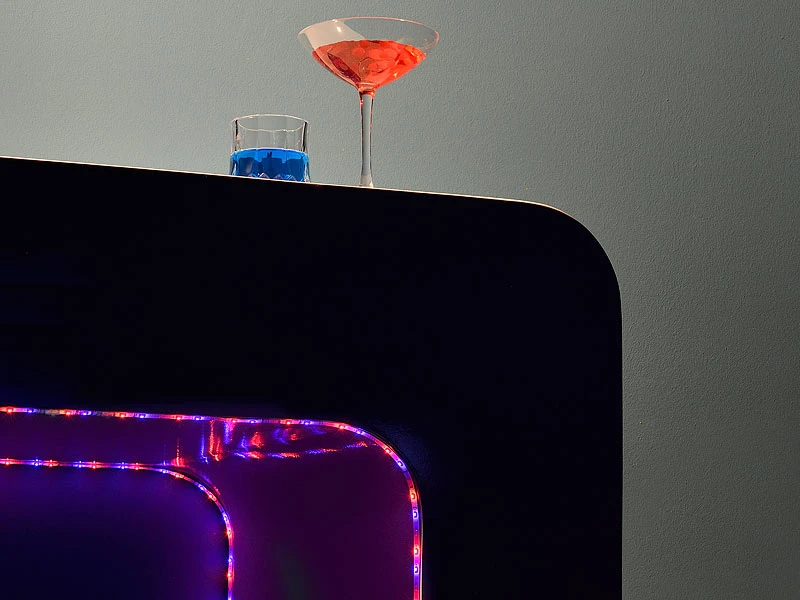 Lunartec LED Band Zuschneidbar:LED-Streifen LC-500N, 5 M, RGB, Innenbereich – Bild 4