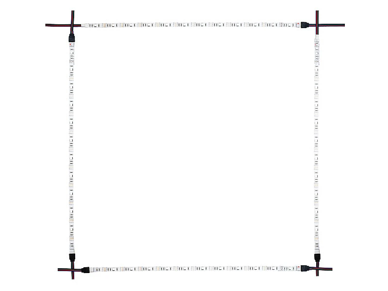 Lunartec Fernsehlicht Hintergrund:TV-Hintergrundbeleuchtung M. 4 Leisten Für 117 - 177 Cm, Warmweiß, USB – Bild 5