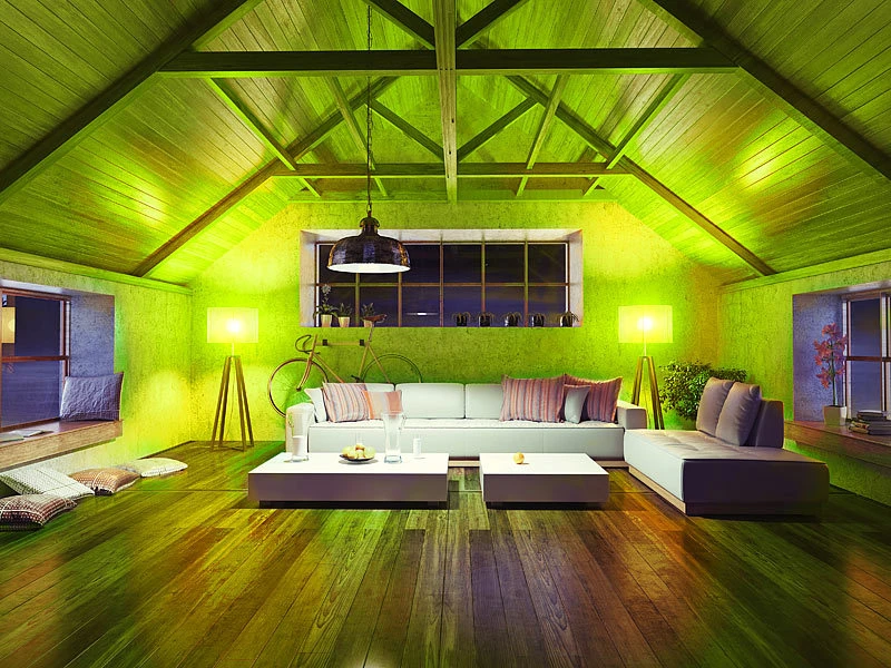 Luminea Home Control WLAN LED Lampe:10er-Set WLAN-LED-Spots, GU10, RGB-CCT 4,5Watt, 326 Lm, 45°, App – Bild 7