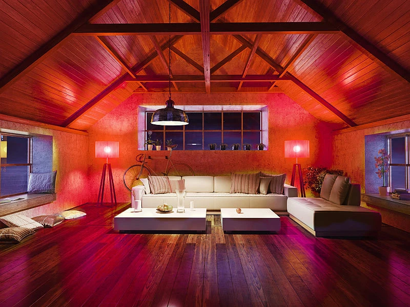 Luminea Home Control WLAN LED Lampe:10er-Set WLAN-LED-Spots, GU10, RGB-CCT 4,5Watt, 326 Lm, 45°, App – Bild 8