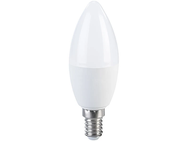 Luminea Home Control Lampen:LED-Kerze E14, RGB-CCT, 5 W (ersetzt 40 W), 470 Lm, ZigBee-kompatibel – Bild 9