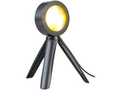 PEARL Sonnenuntergang Lampe:Sonnenuntergangs-LED-Projektionslicht Mit Stativ, 7 W, USB